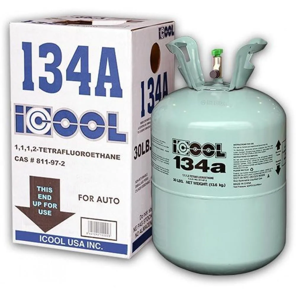 Full of R-134A, Net 30LB Tank, Suitable for automotive air conditioners, refrigerators-Make in USA