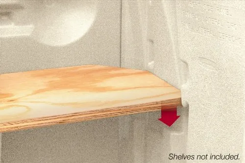 2026 Rubbermaid Vertical Resin Weather Resistant Outdoor Storage Shed