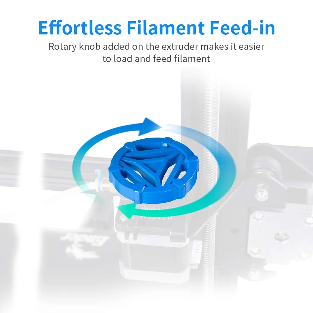 2026 Creality Ender 3 V2 Upgraded 3D Printer Printing Size 220x220x250mm Aluminum Black