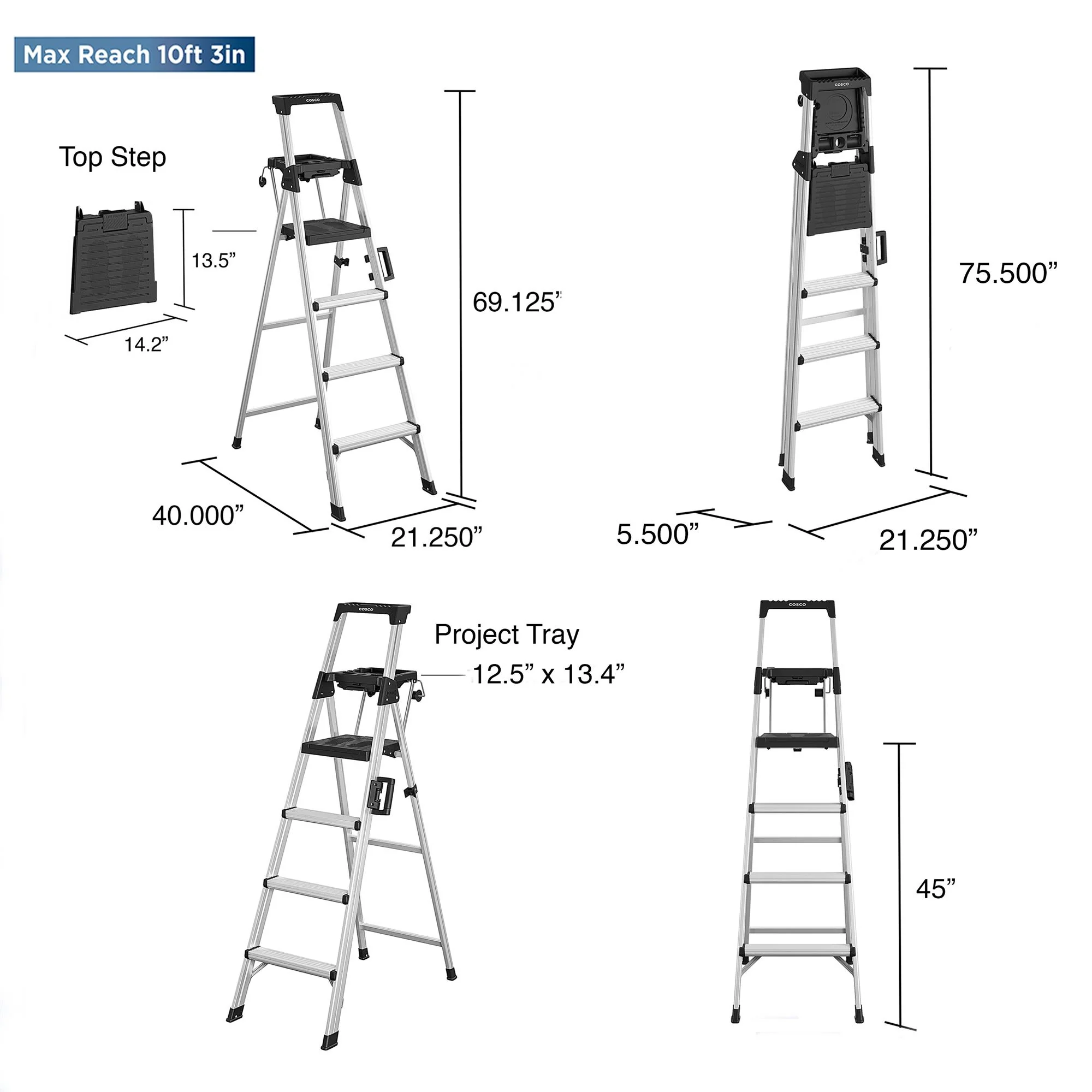 6-foot Signature Series Step Ladder