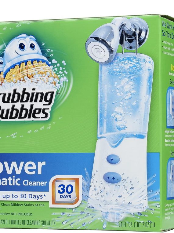 Bubbles Automatic Shower Cleaner, Starter Kit, 34 Ounce.