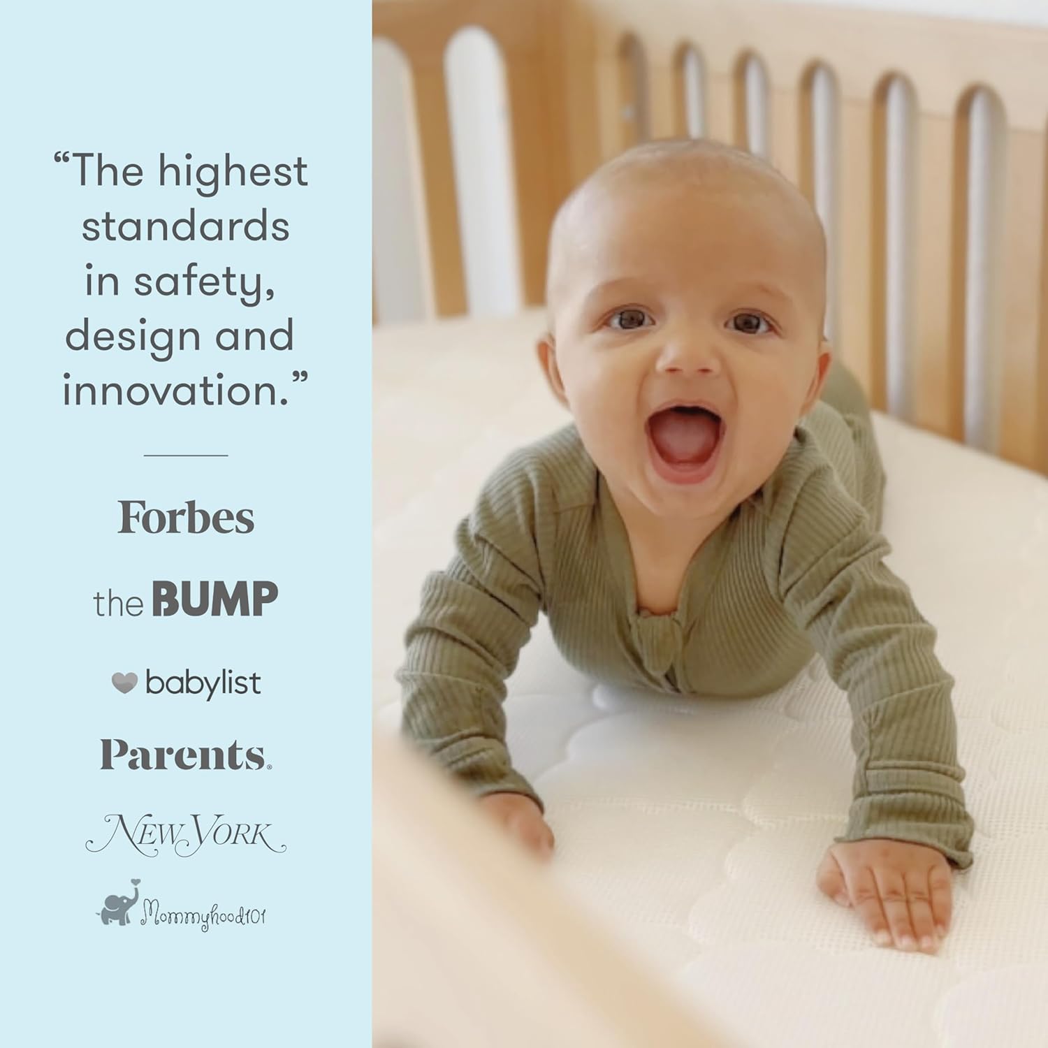 BABY Crib Mattress & Toddler Bed – Ultra-Breathable Design