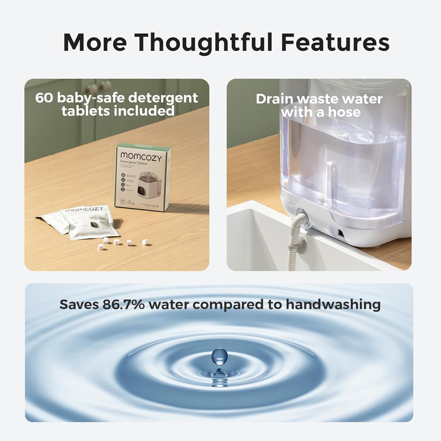 Kleanpal Pro Baby Bottle Washer & Sterilizer