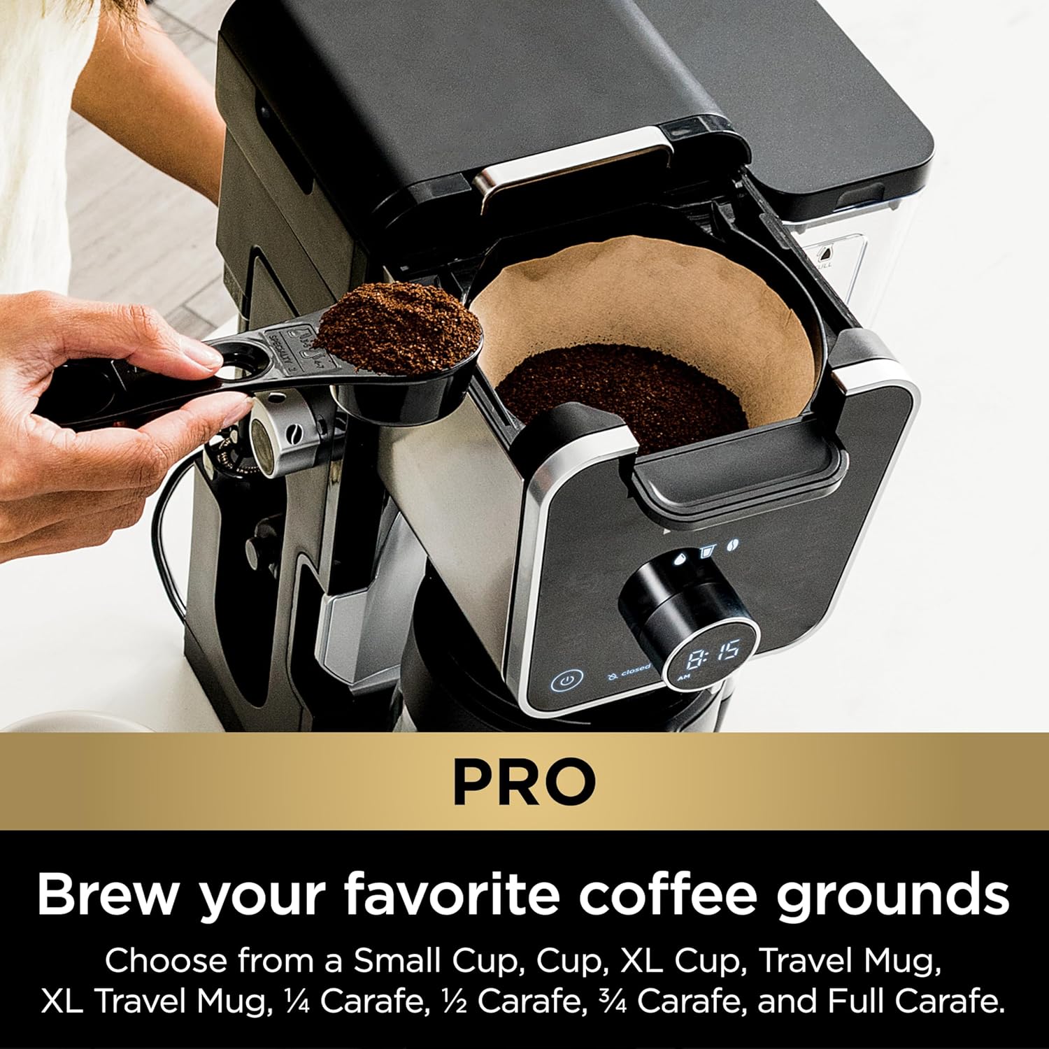 Drip Coffee Maker DualBrew Pro K-Cup Combo 12 Cup