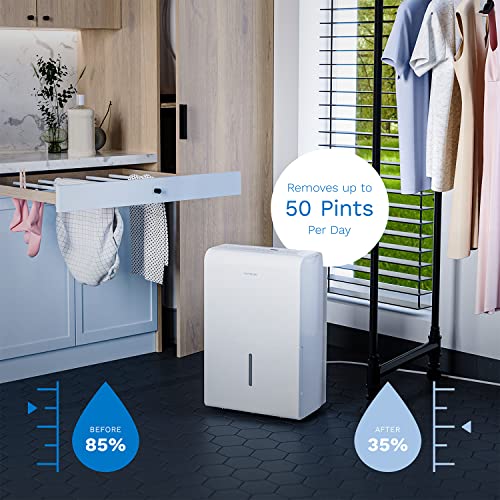 4500 Sq. Ft Energy Star Dehumidifier – Ideal for Large Rooms and Home Basements