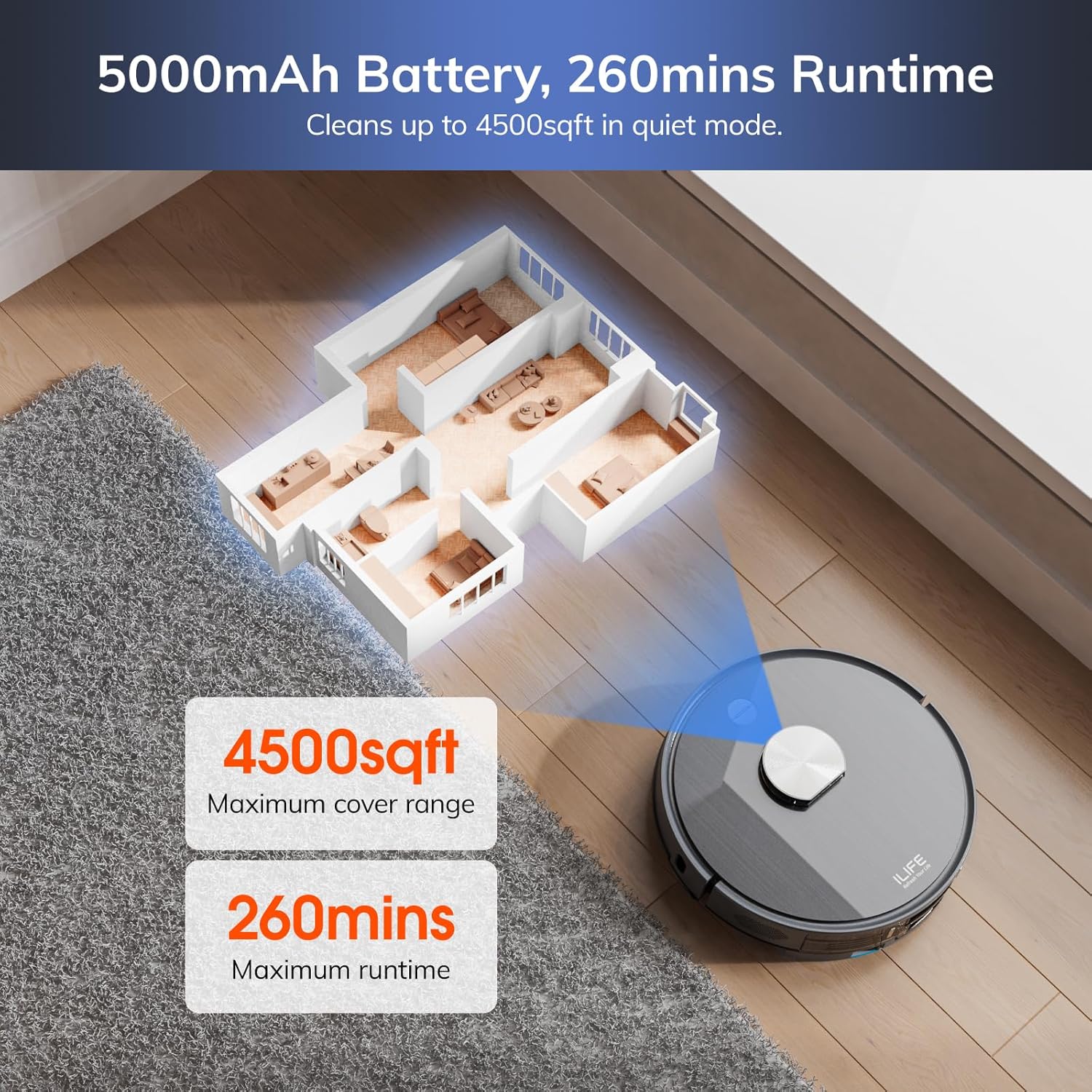 A30 Pro Robot Vacuum and Mop with Self-Emptying Station
