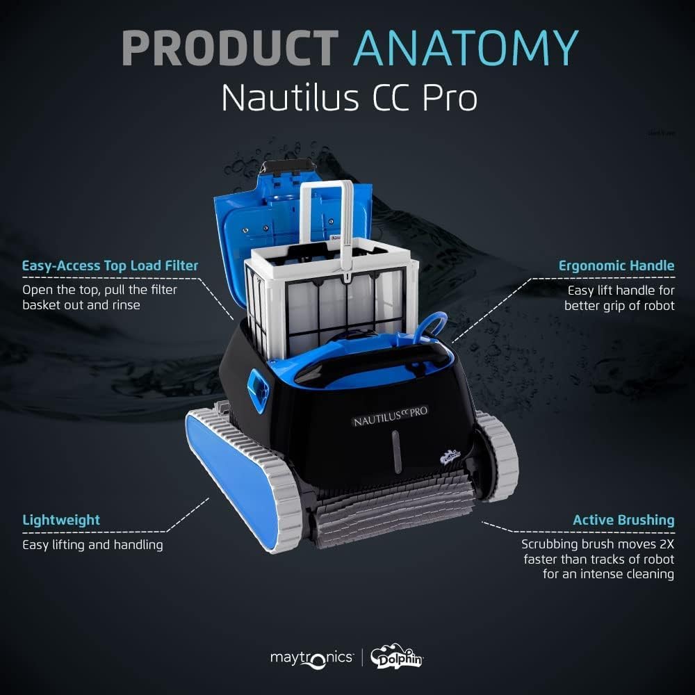 Nautilus CC Automatic Robotic Pool Vacuum Cleaner