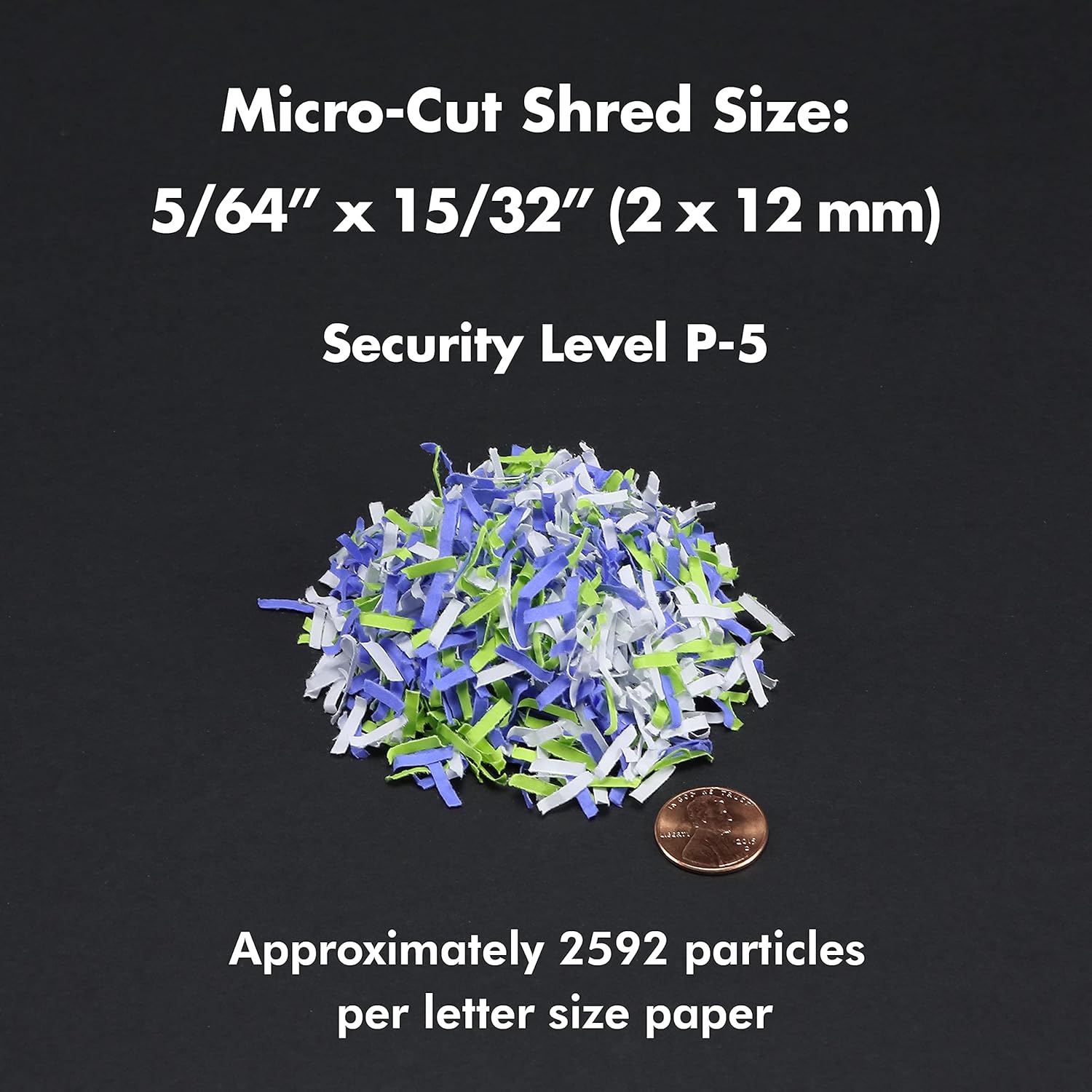 Commercial Grade Micro-Cut Paper Shredder – P-5