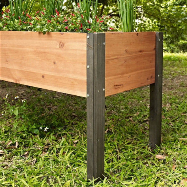 2026 Elevated Outdoor Raised Garden Bed Planter Box 70 x 24 x 29 inch High
