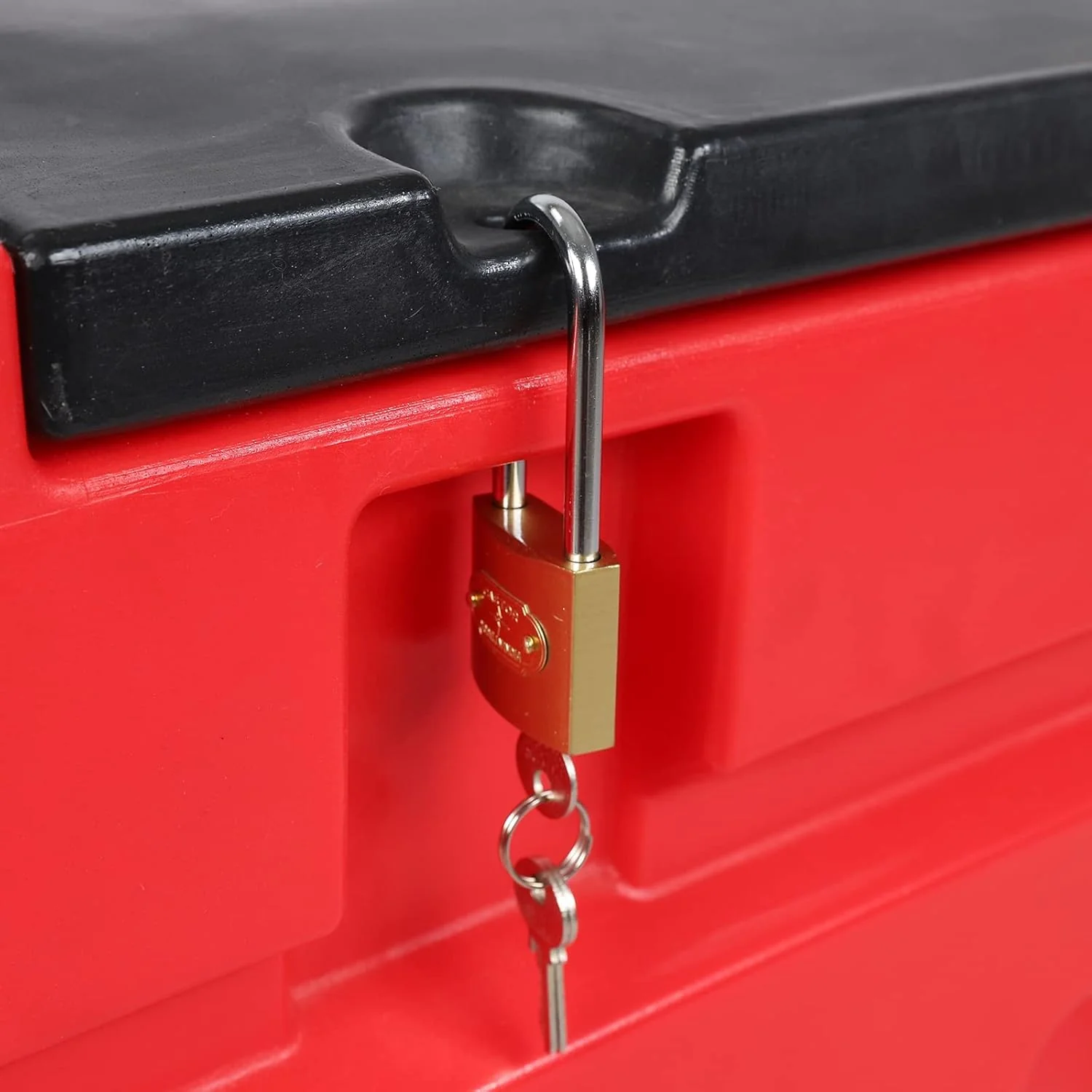 Portable 48 Gallon Fuel Tank with Pump for Gasoline & Diesel, 15GPM High Flow Rate 12V DC Self-Priming Fuel Transfer Pump, 13.1ft Hose, Auto Fueling Nozzle, for Easy Fuel Transportation