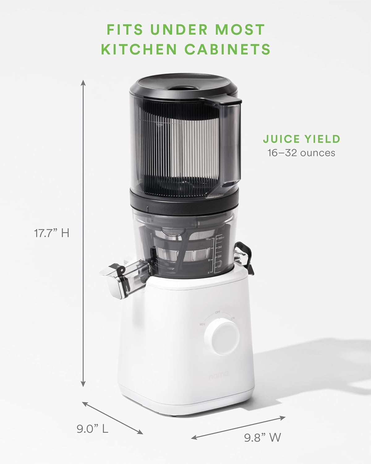 Cold Press Juicer – Hands-Free Masticating Juicer