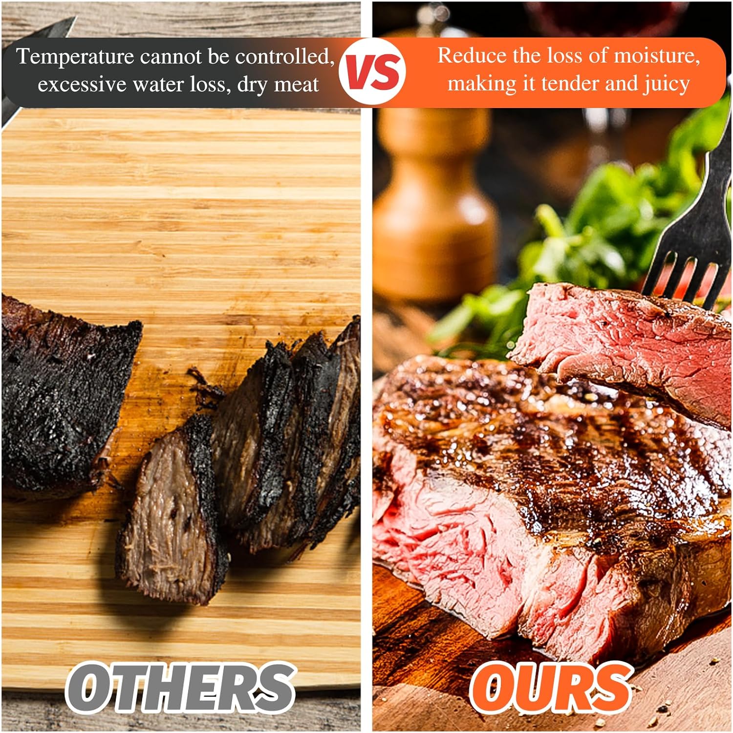 2026 Portable Wood Pellet Grill and Smoker,Electric Outdoor 8 in 1 Tabletop Grills for RV Camping Tailgating RV Cooking BBQ, Intelligent Temperature Control and Superheated Steam Technology