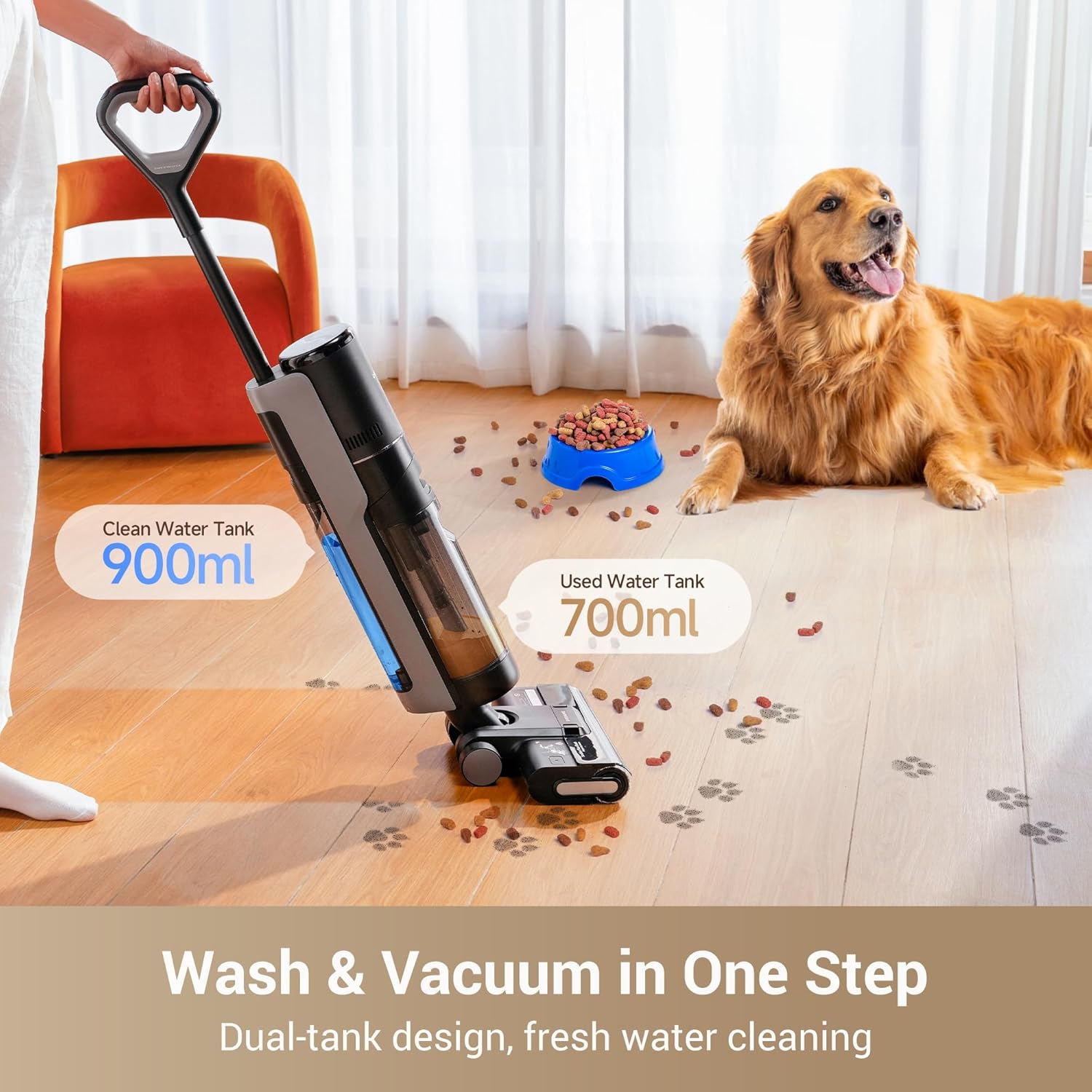 G10 Pro Wet Dry Vacuum Mop with Self-Cleaning