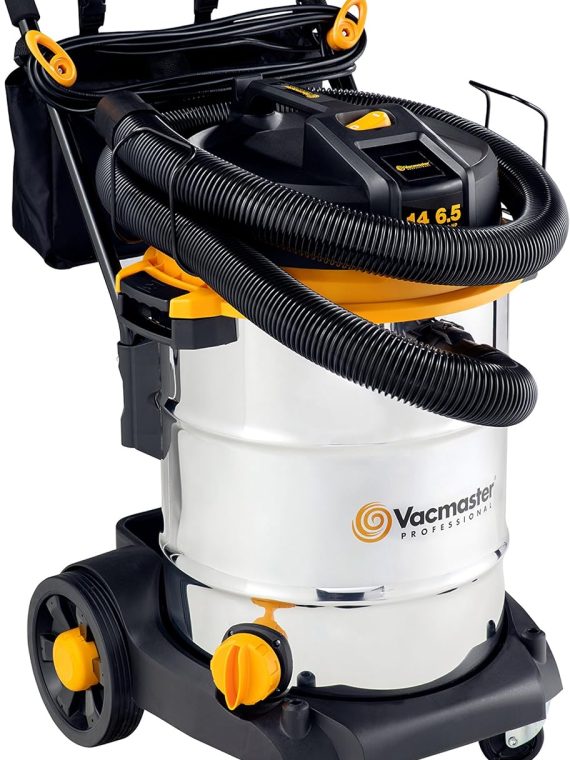 Beast Professional Series 14 Gal. 6.5 HP Steel Tank Wet/Dry Vac with Cart