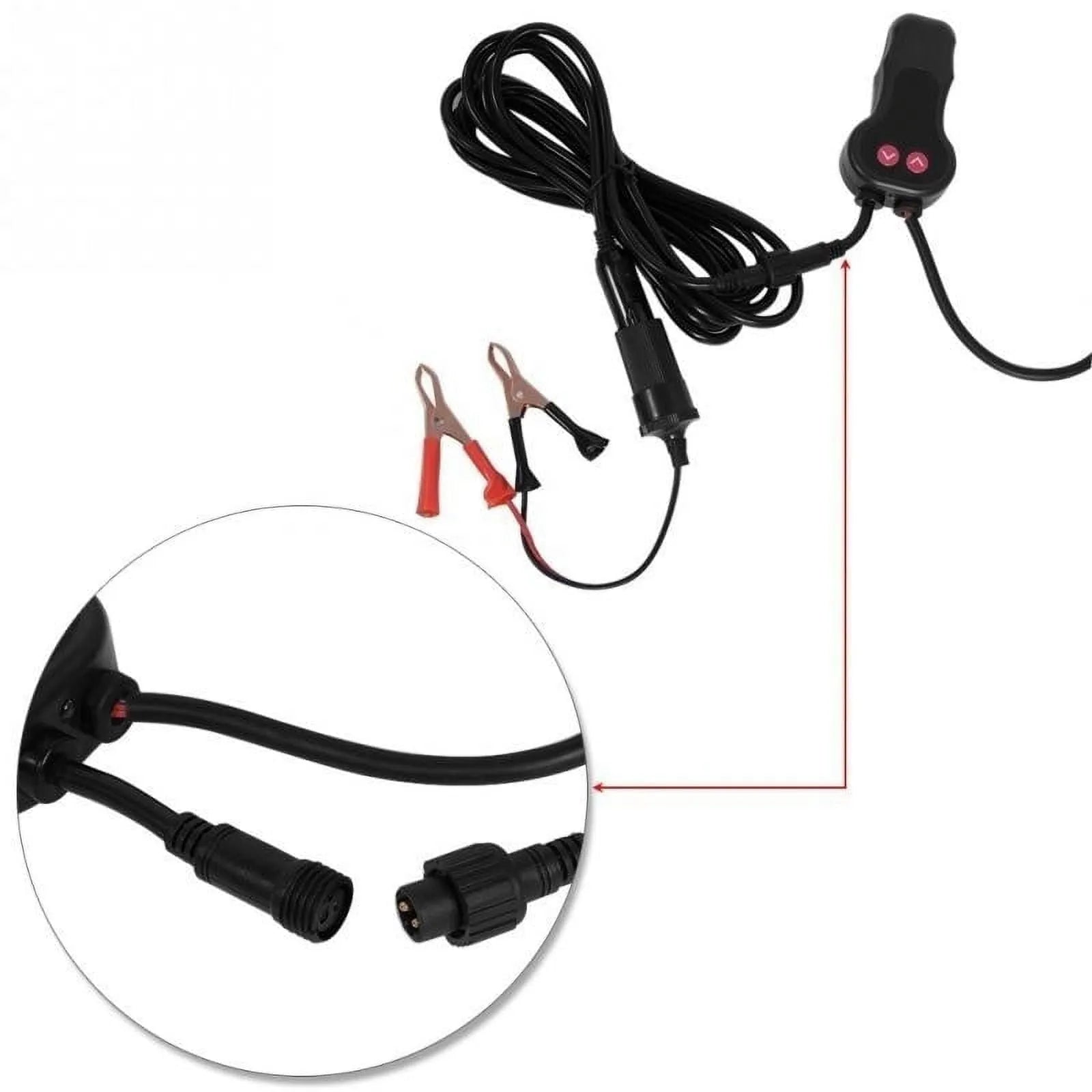 3Ton 12V DC Automotive Car Electric Jack Lifting SUV Van Garage and Emergency Equipment