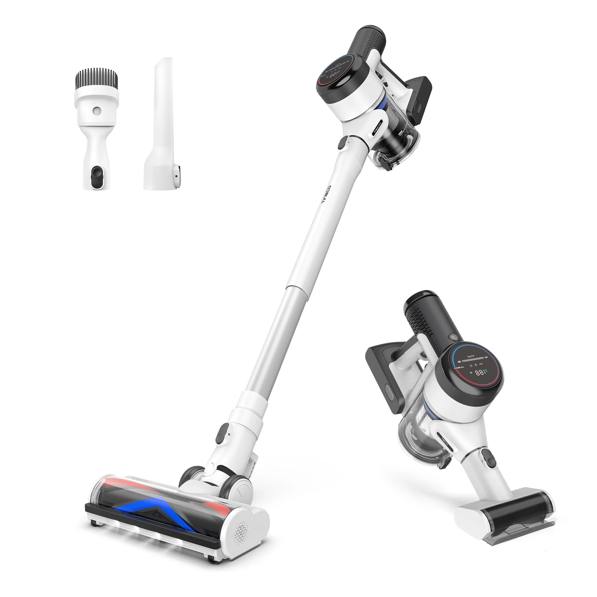 Tineco S15 Cordless Vacuum Cleaner – iLoop Smart Sensor, ZeroTangle Brush & PureCyclone Technology