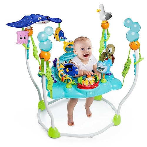2026 Bright Starts Baby Finding Nemo Sea of Activities Baby Activity Center Jumper