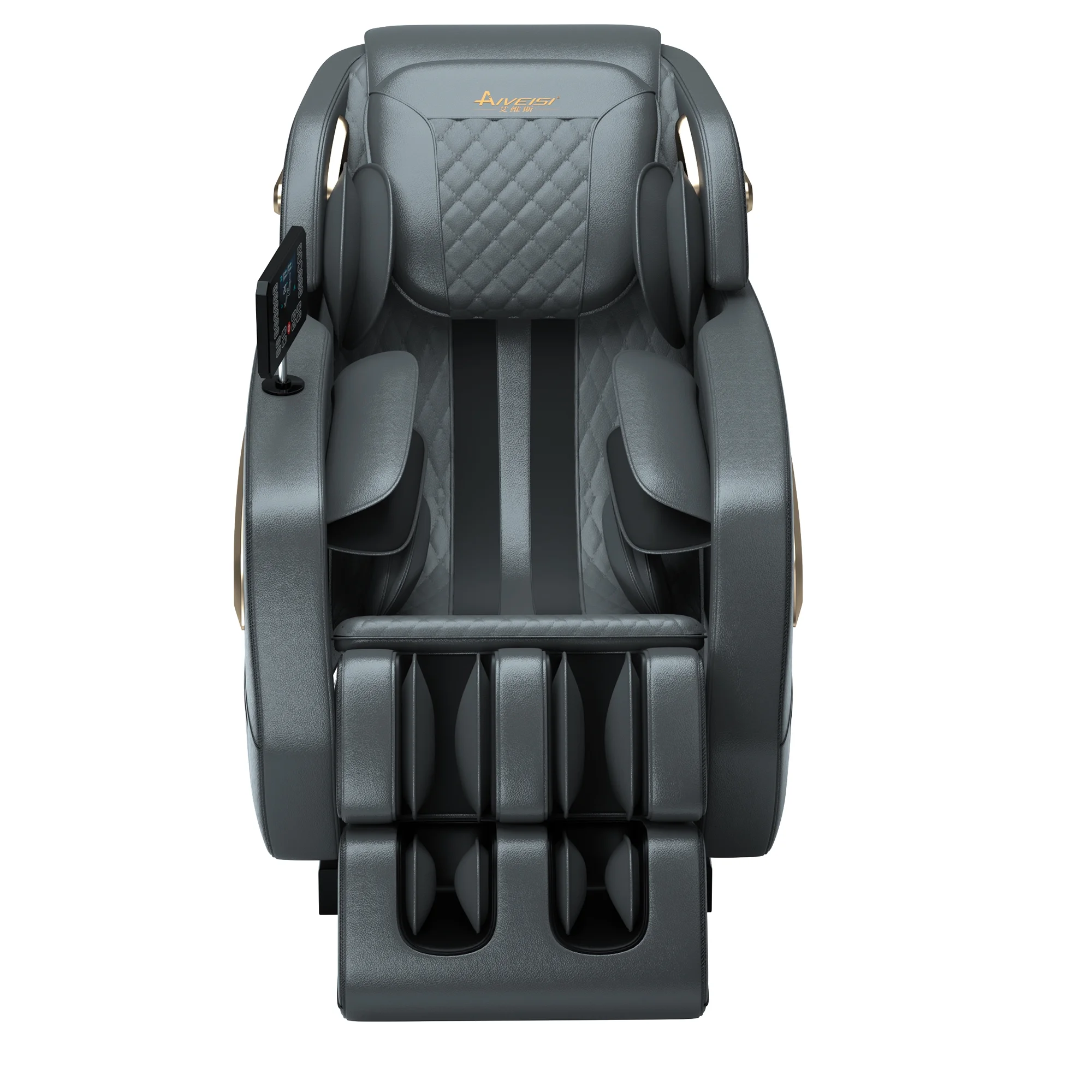 2024 4D Zero Gravity Massage Chair, Full Body Shiatsu Recliner with Yoga Stretching, SL Track, Intelligent Voice Control, Calf Kneading, Calfrest Extension, Premium Black Leather