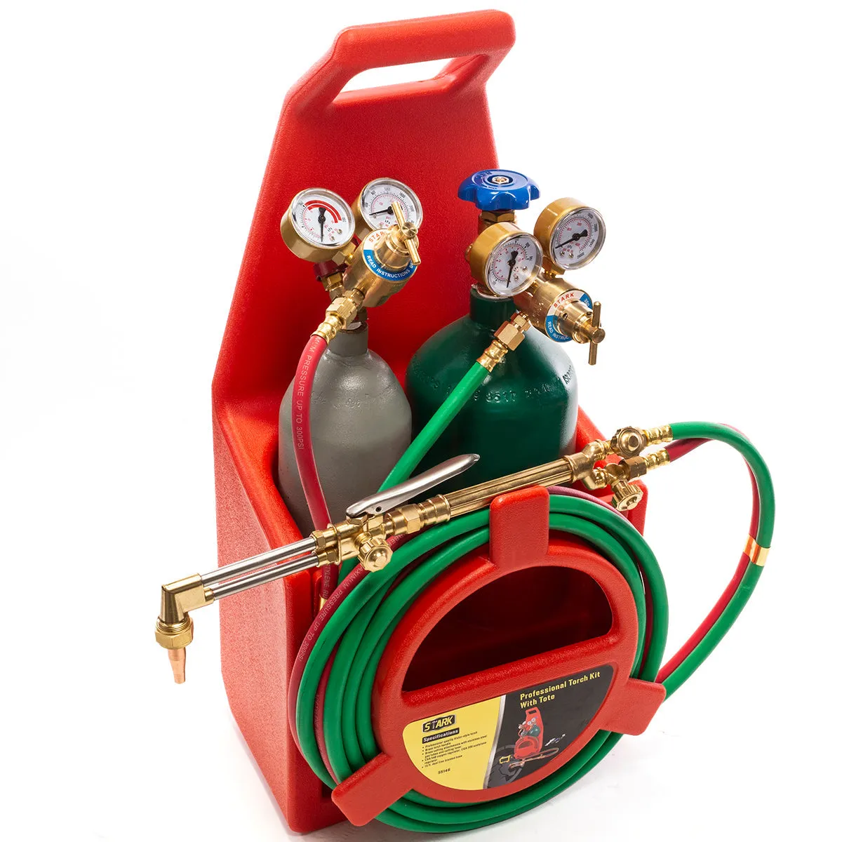 Type Welding & Cutting Torch Oxygen Acetylene Regulator Set
