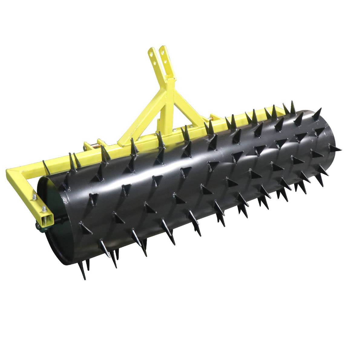 Titan Attachments 5 FT Drum Spike Aerator Category 1 and 2, 3 Point