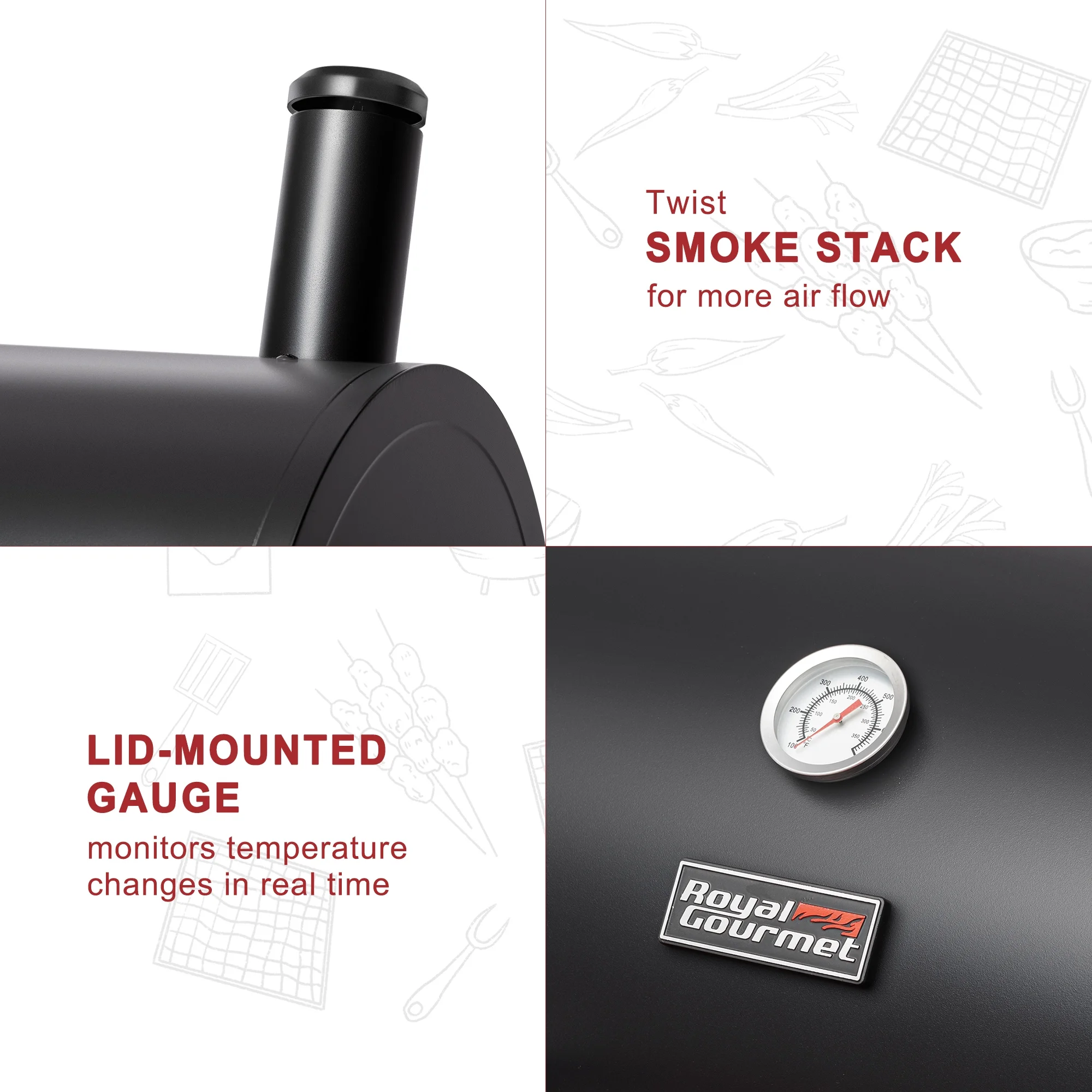 2026 Royal Gourmet CC1830W 30