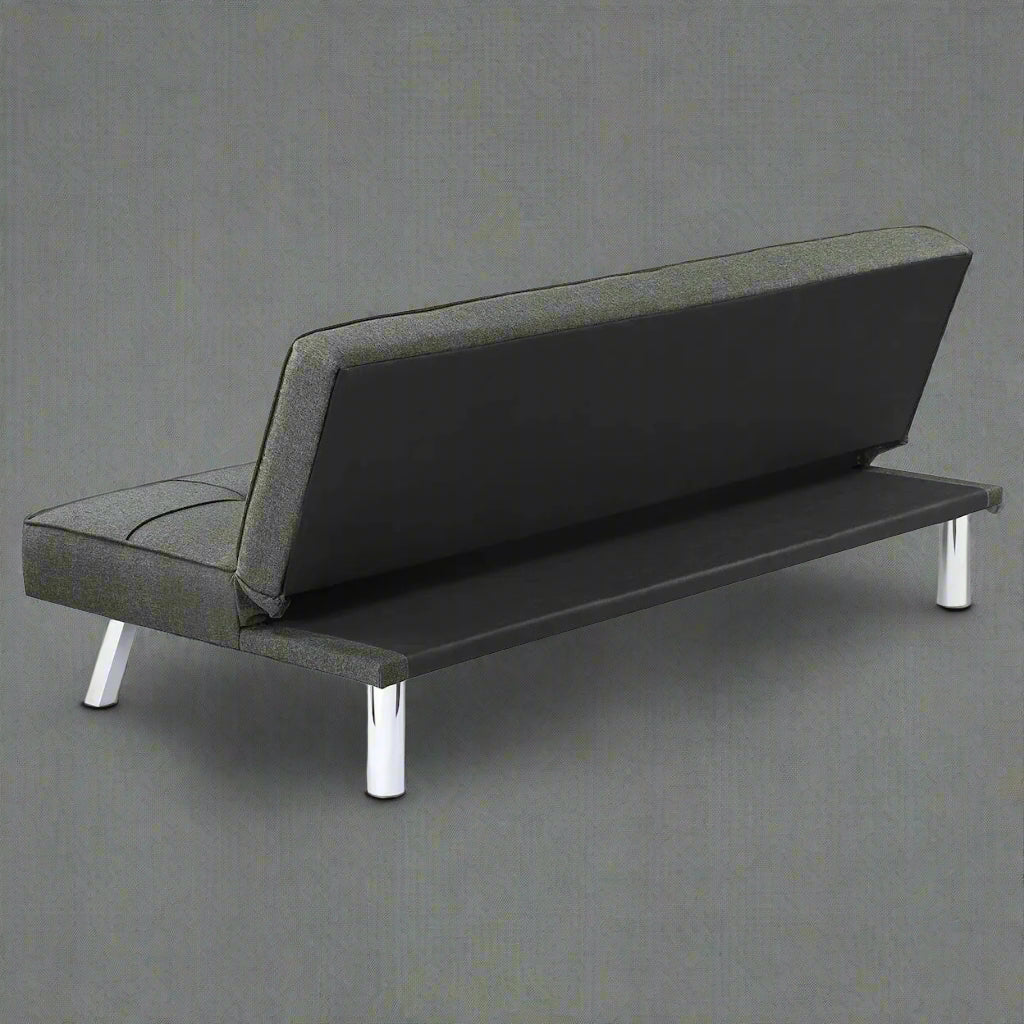 2026 Modern Metal Frame Sofa Bed Sleeper – Convertible Lounger & Bed for Small Spaces