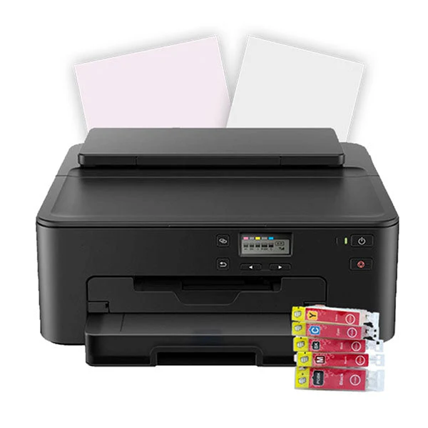 TS702 Edible Inkjet Printer Bundle with Wafer Paper & Edible Ink Cartridges