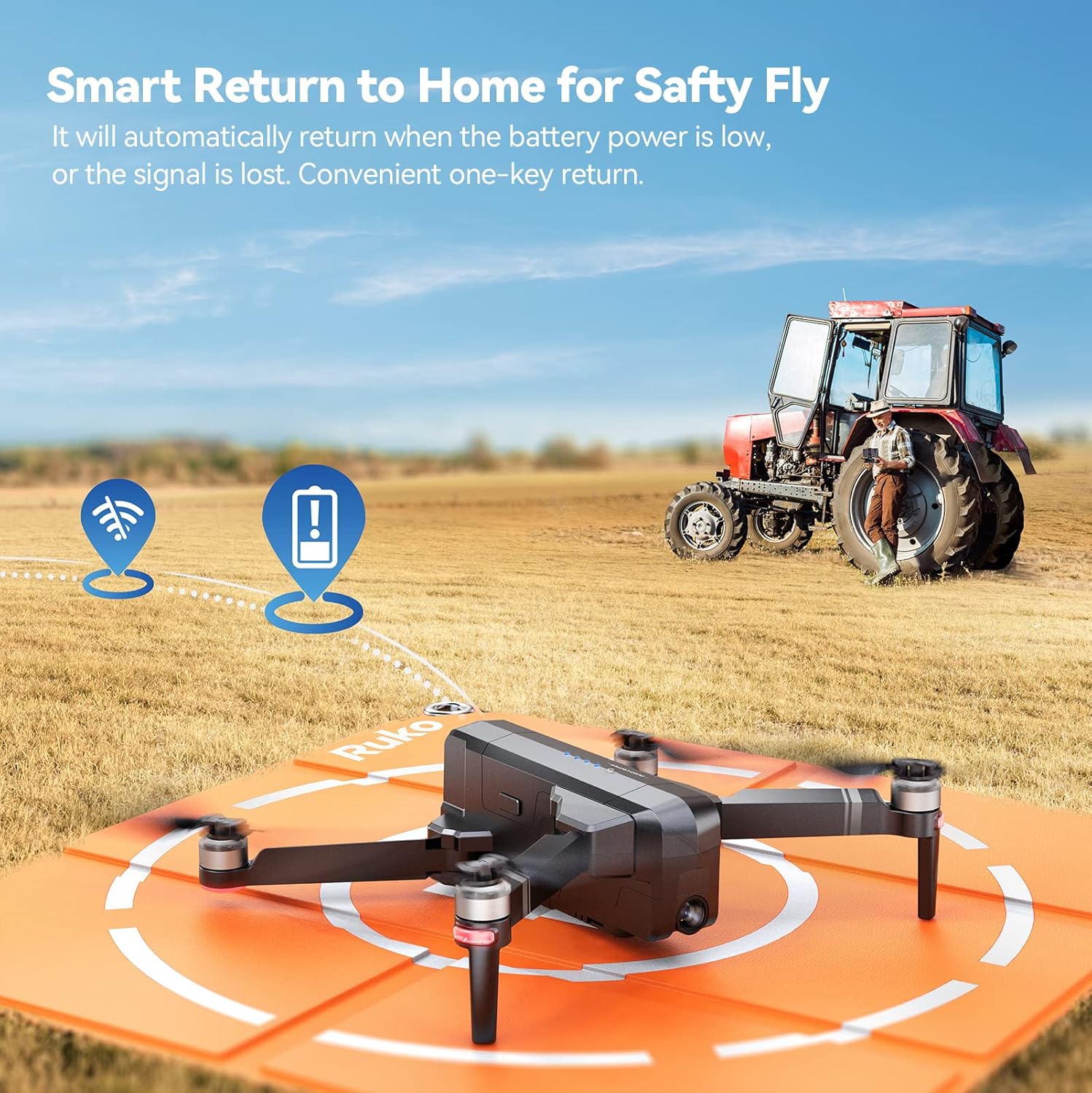 F11Pro 2 Drone 6K Camera 3-Axis Gimbal 70-Min Flight