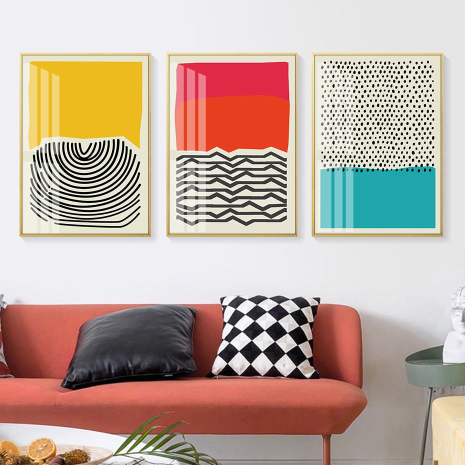 Abstract Color Line