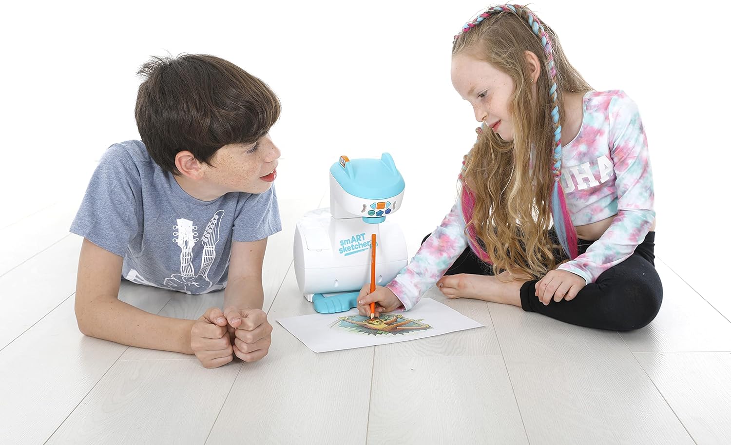 Flycatcher Smart Sketcher 2.0, Teal & White