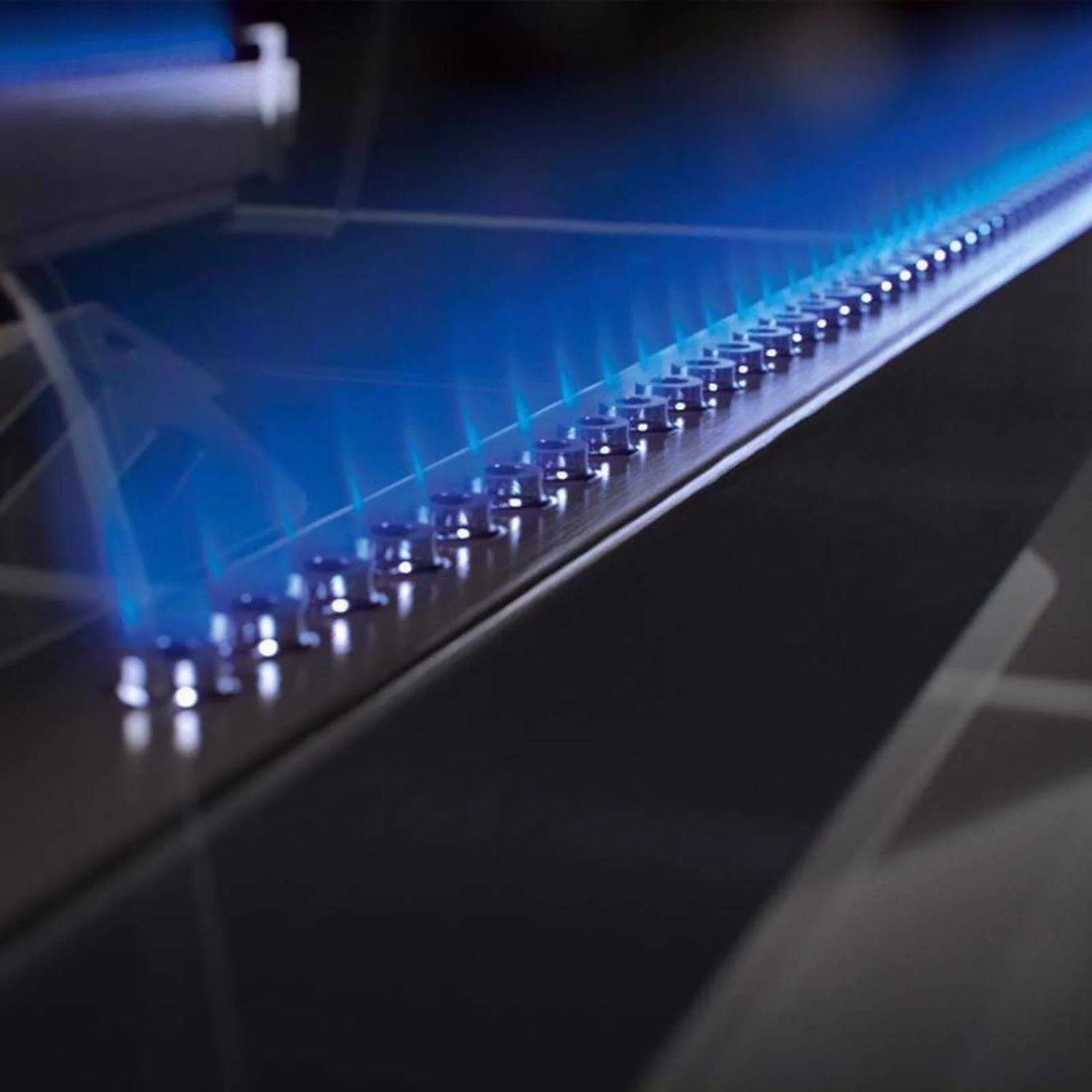 2026 Genesis E-335 3 Burner Liquid Propane Grill Deep Ocean Blue