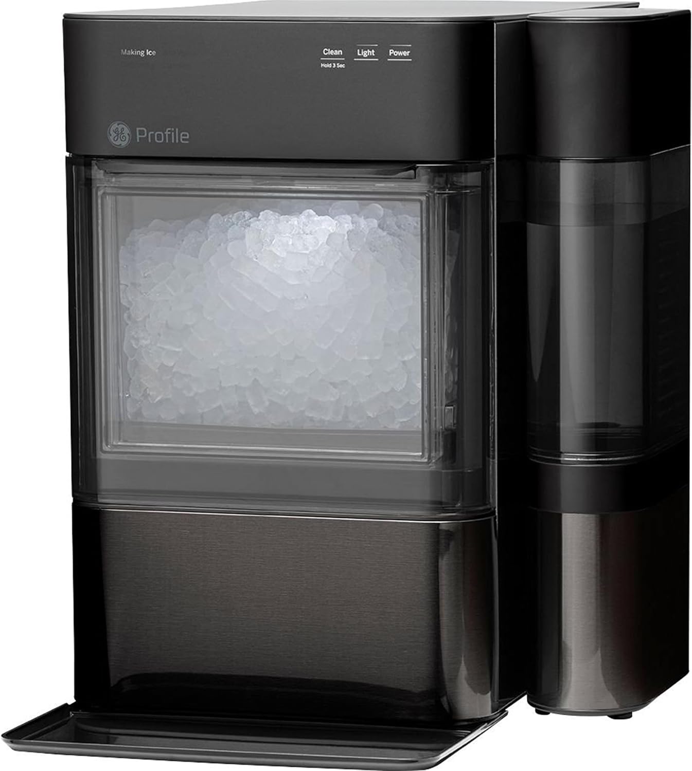 2.0 with 0.75 Gallon Tank, Chewable Crunchable Countertop Nugget Ice Maker, Scoop included, 38 lbs in 24 hours, Pellet Ice Machine with WiFi & Smart Connected, Stainless Steel