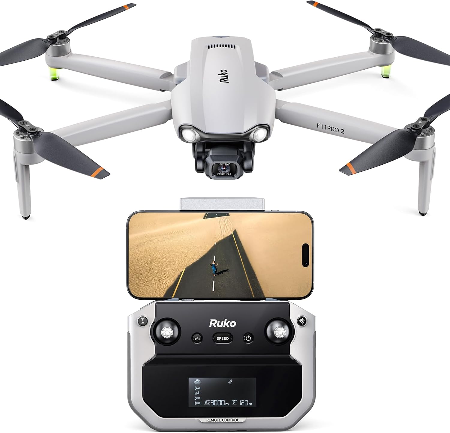 F11Pro 2 Drone 6K Camera 3-Axis Gimbal 70-Min Flight