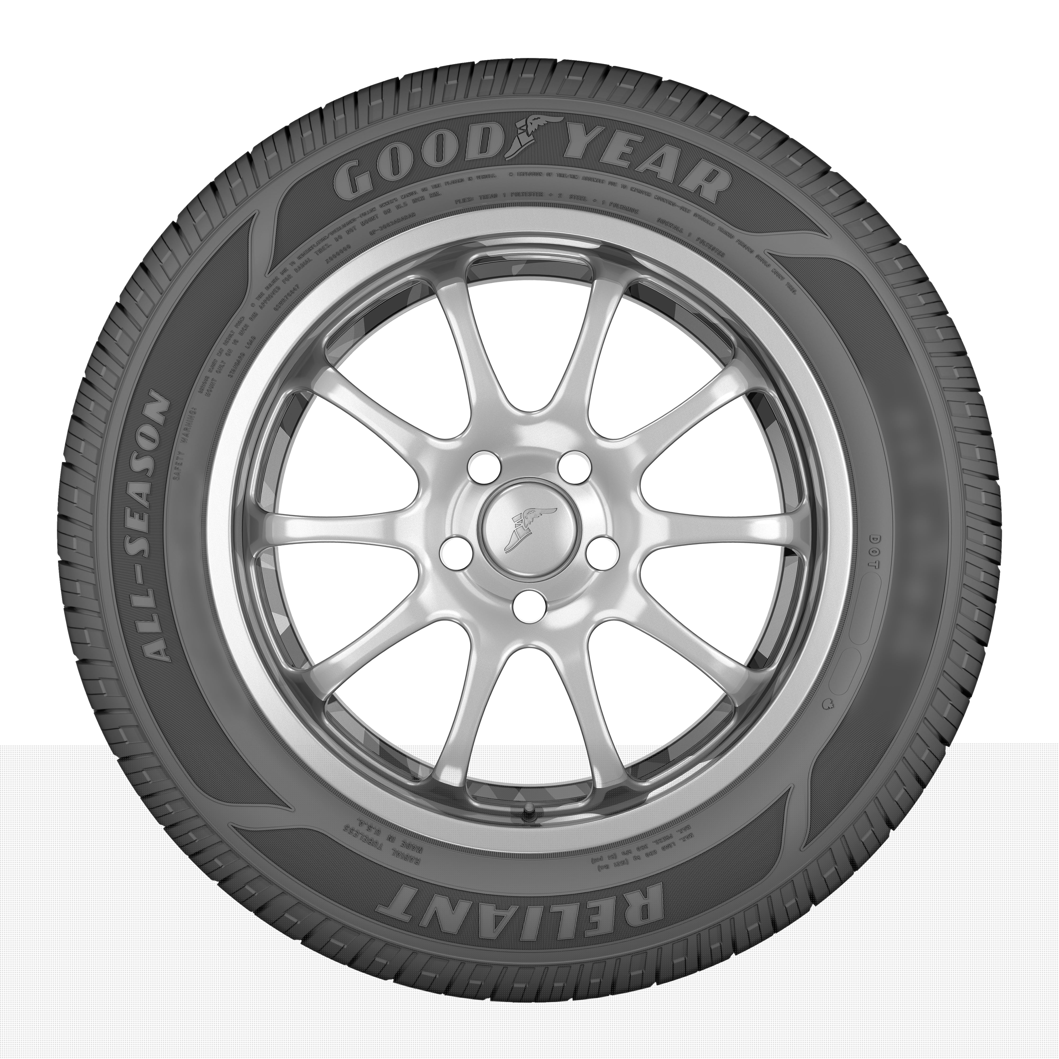 Goodyear Reliant All-Season 235/60R17 102H All-Season Tire