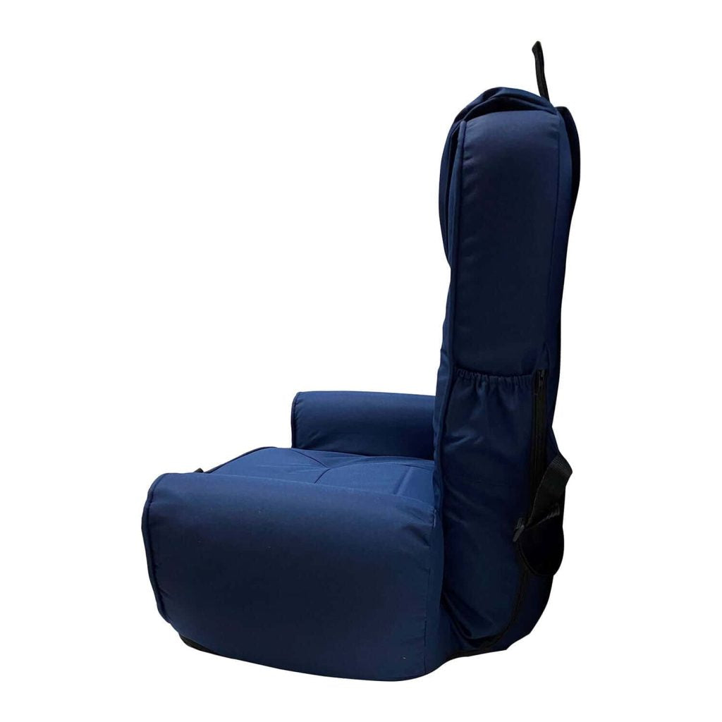 2026 High-Back Portable Seat with Armrests & Pockets, UV-Resistant, Water-Repellent Fabric