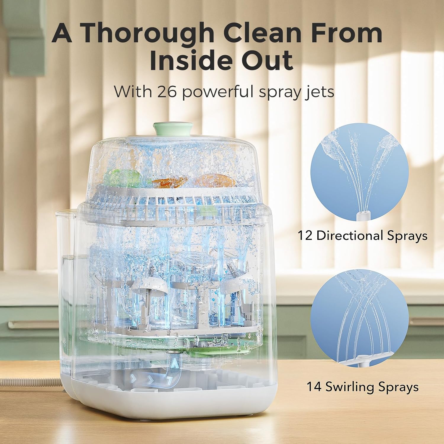 Kleanpal Pro Baby Bottle Washer & Sterilizer