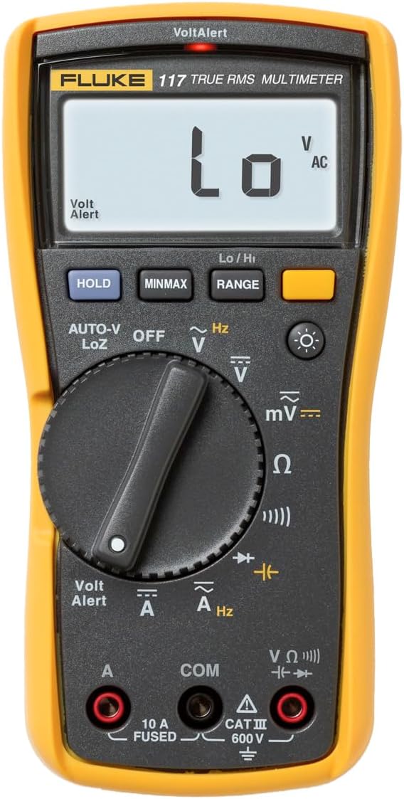 117 Digital Multimeter with Non-Contact Voltage Detection