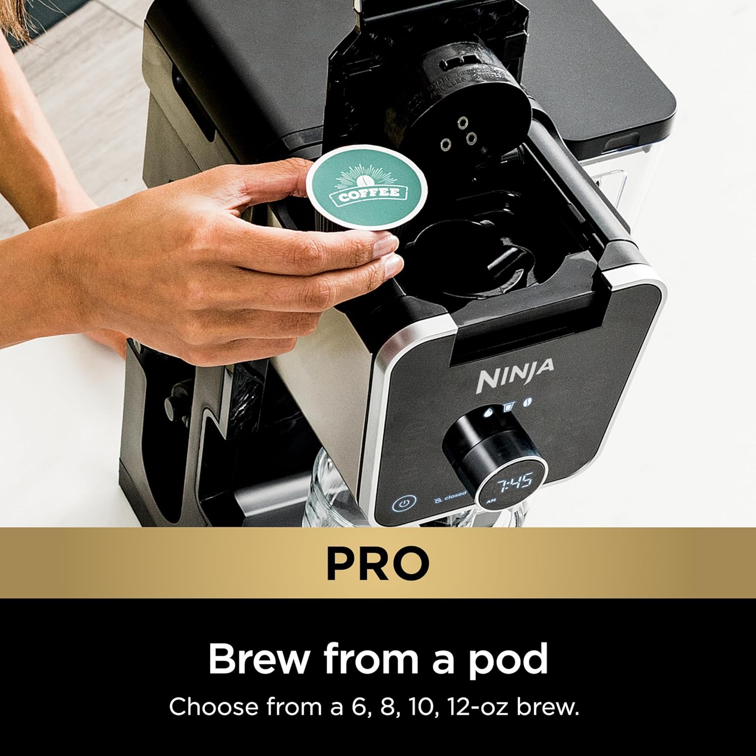 Drip Coffee Maker DualBrew Pro K-Cup Combo 12 Cup