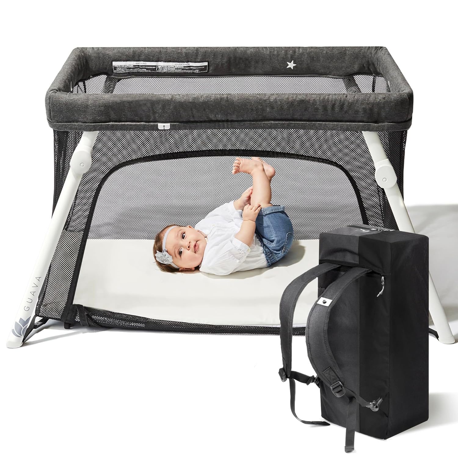 Guava Lotus Travel Crib – Portable Baby Bed