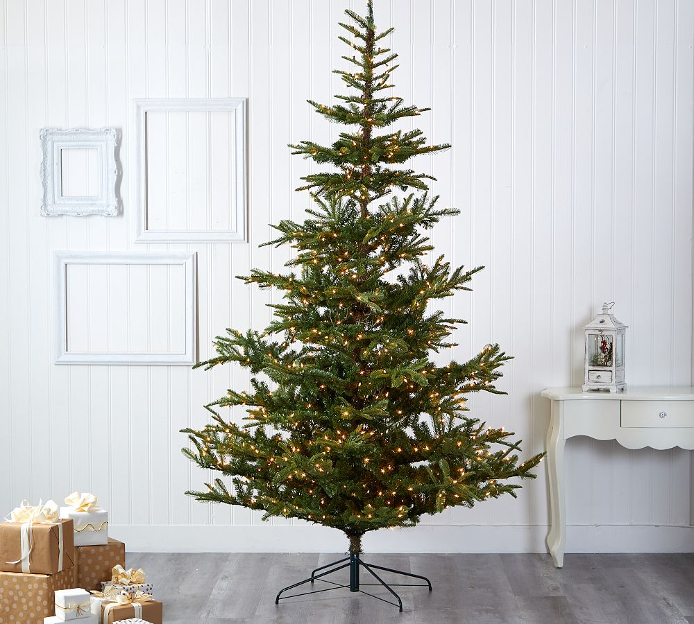 Lit Washington Spruce Faux Christmas Tree  sgtnighsdesigns