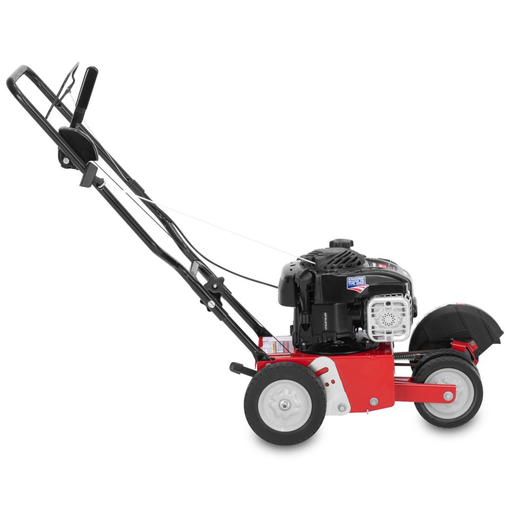 Troy-Bilt TBE550 Driveway Edger, 140cc Briggs & Stratton Engine, 9′′ Triple-Edge Blade, 3 Bevel Positions