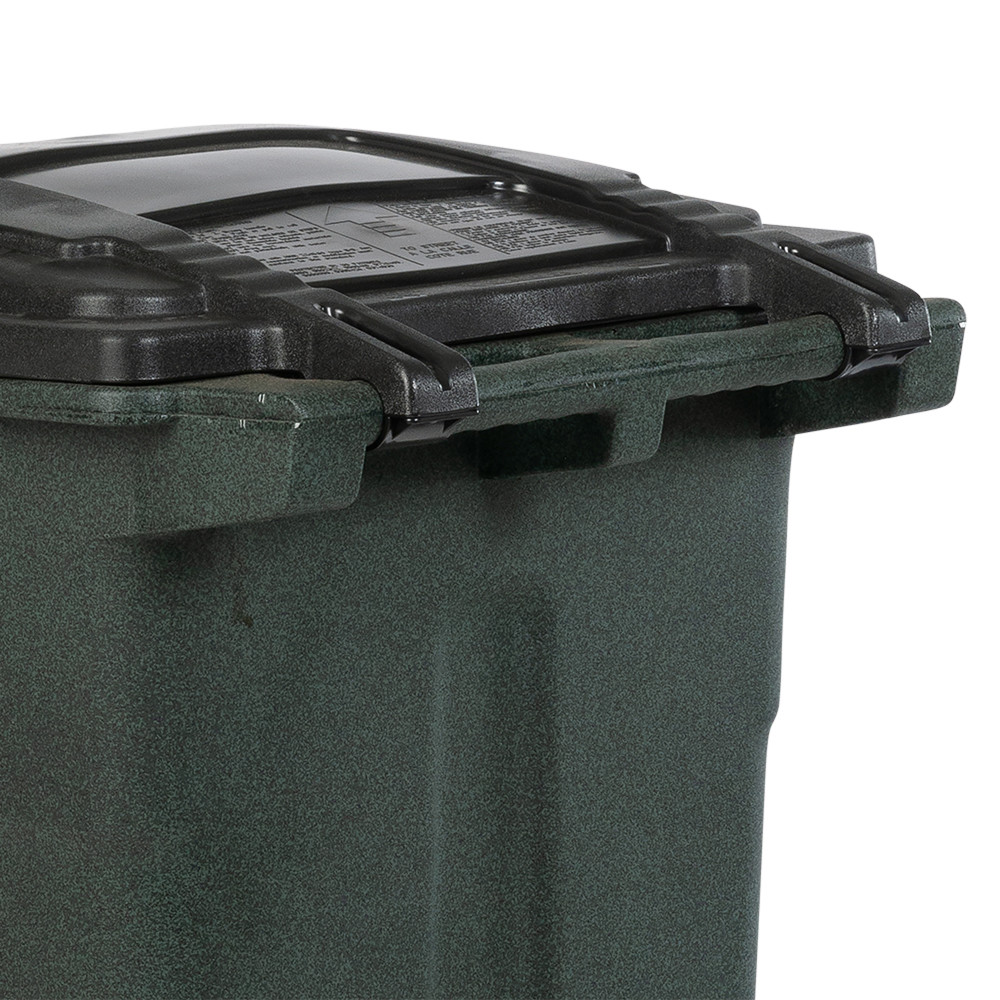 Toter 48 Gallon Trash Can with Smooth Wheels and Lid ;