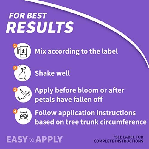 2025 Bonide Annual Tree & Shrub Insect Control with Systemaxx  128 oz Concentrate  Year Long Protection and Insect Killer