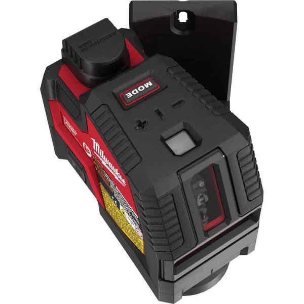 3522-21 Green 100 ft. Cross Line and Plumb Points Rechargeable Laser Level with REDLITHIUM Lithium-Ion USB Battery and Charger