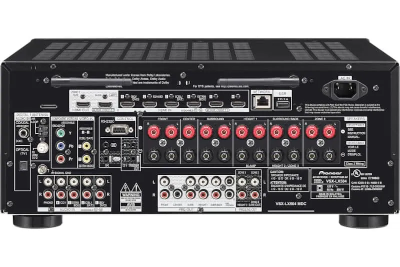 Pioneer Elite 9.2-Channel Black Network AV Receiver