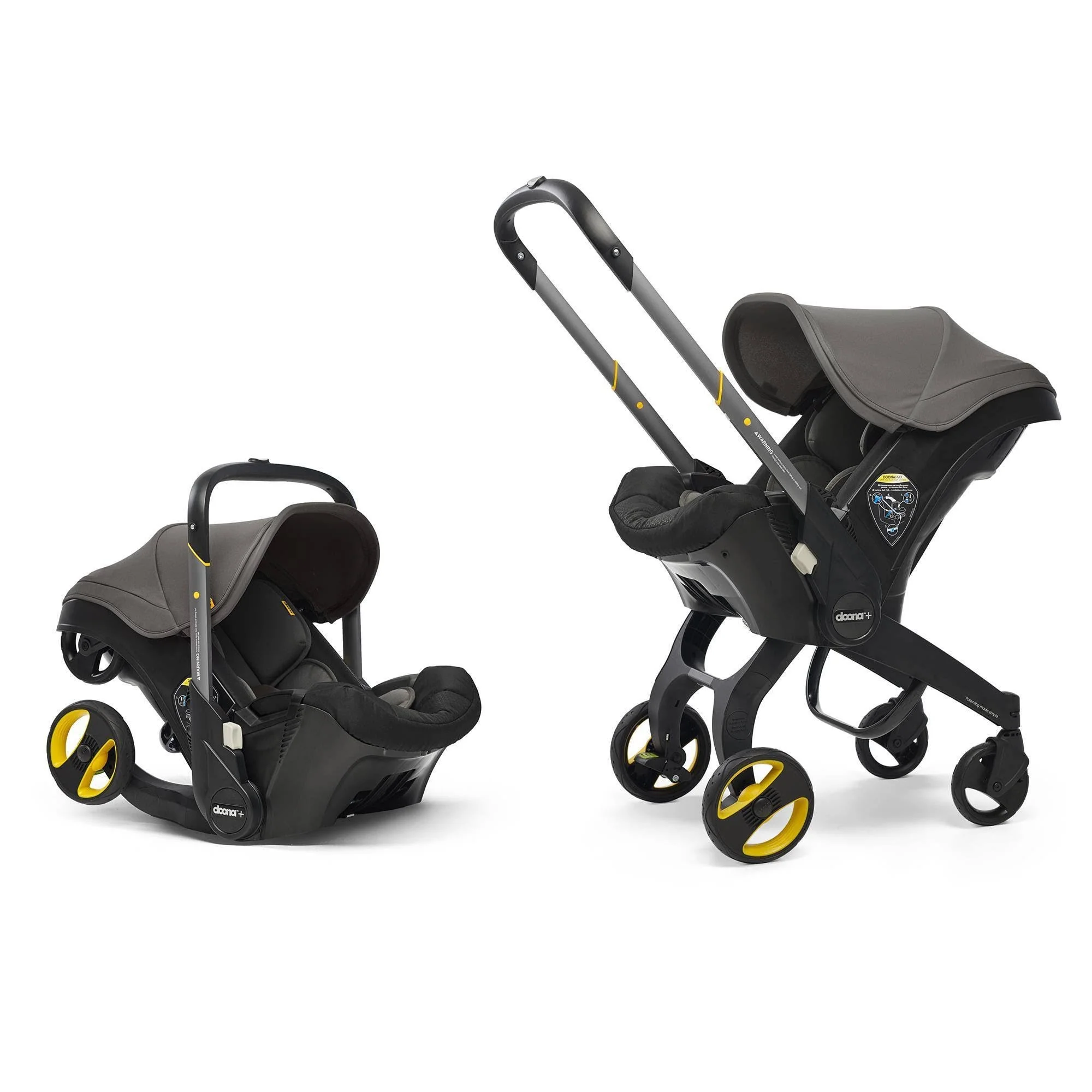 Doona Infant Car Seat u0026 Stroller - Grey Hound