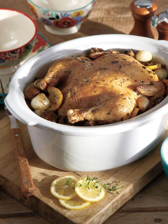 2025 The Pioneer Woman Classic Charm 7-qt Programmable Slow Cooker by Hamilton Beach