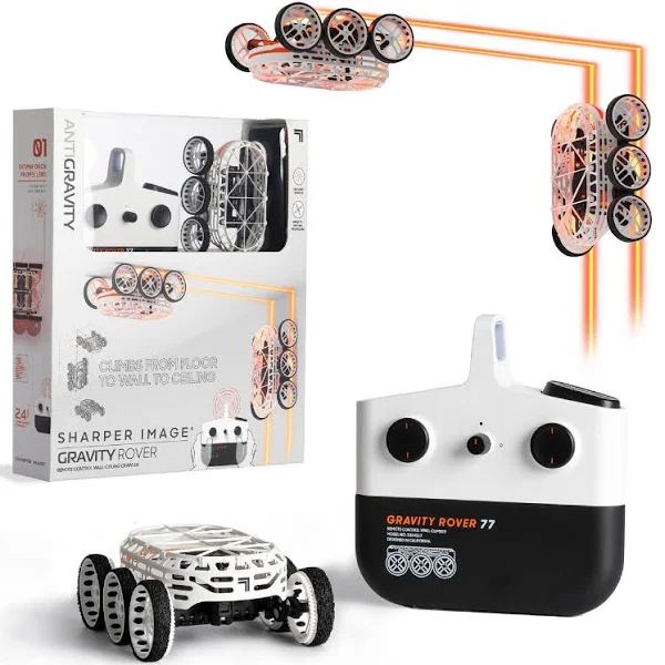 Sharper Image Remote Control (RC) Gravity Rover Wall-Ceiling Climber