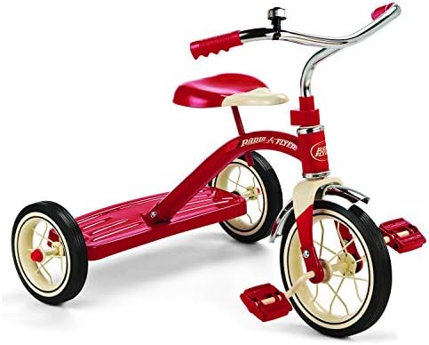 2025 Radio Flyer Classic Red 10′′ Tricycle for Toddlers Ages 2-4  Toddler Bike
