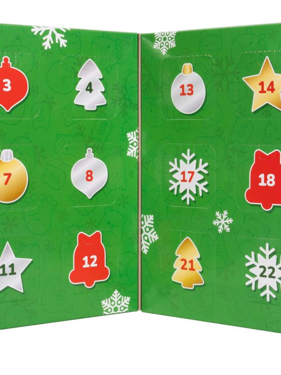 2025 Jazwares – Squishmallows  24-Day Micromallows Holiday Advent Calendar